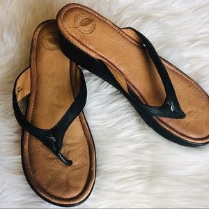 Nurture Black Wedge Shoes 11